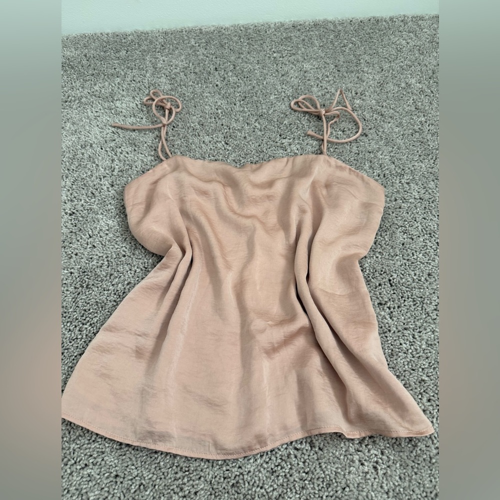 Petal & Pup Light Pink Tie tank, size 6 (NWT!)✨